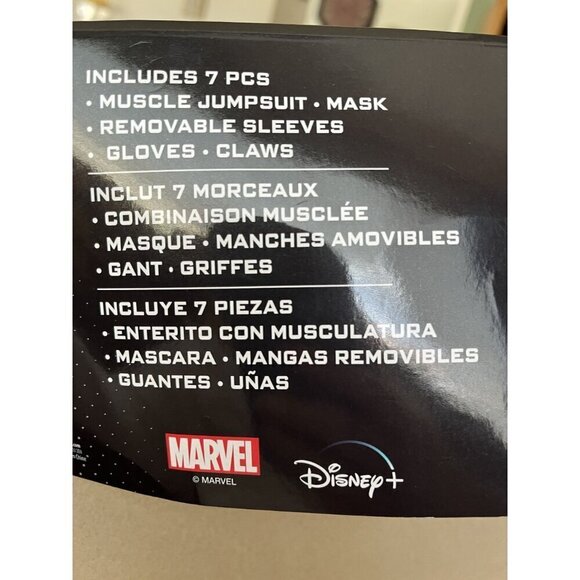 Adult Plus 48-52 Wolverine X-Men '97 Halloween Costume - Picture 4 of 6